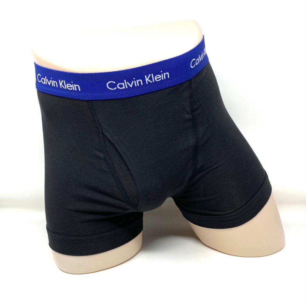 💖MEGA SALE💖Calvin Klein 3 Pack Underwear Men NB2615913 Trunk Cotton Black - Picture 5 of 8